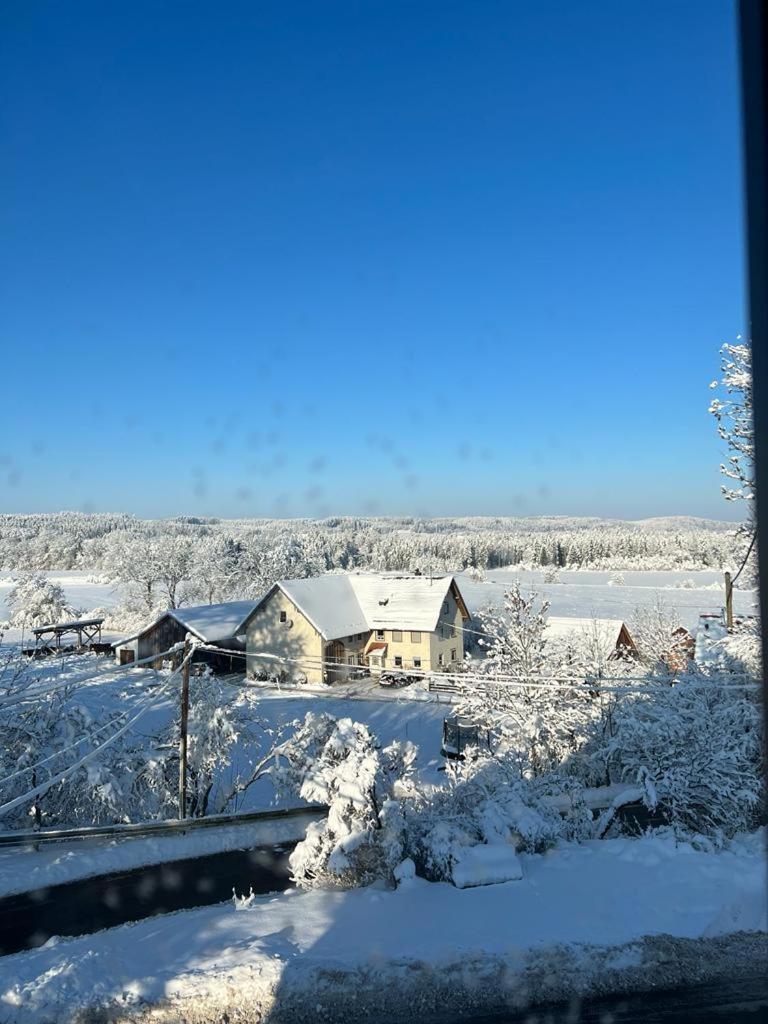 Fe Wo Brunnen - 120 Qm - Ruhige Lage - Viel Natur- Komfortabel - Grosser Balkon Und Garten Memmingen Exterior photo